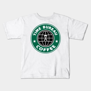 Time Bureau Coffee Kids T-Shirt